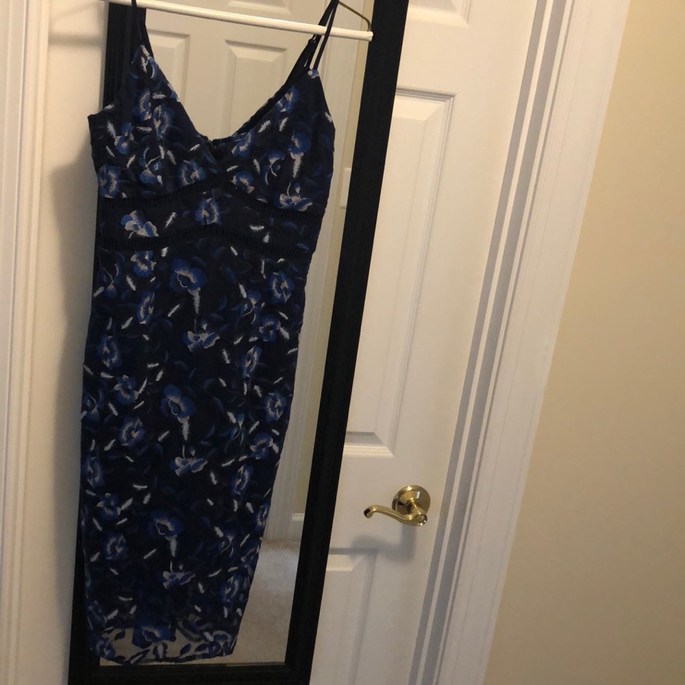 Bardot Navy Blue Dress